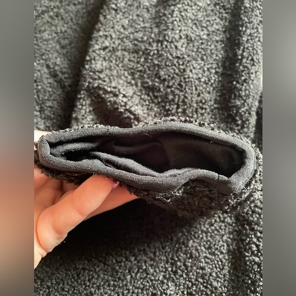 Vans womens Black Mock Neck Sherpa Zip-Up Jacket XS NWOT - Picture 10 of 15